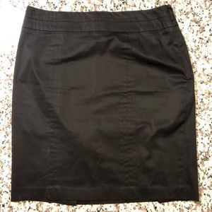 Kenar Sz 10 Black Side Zip Skirt